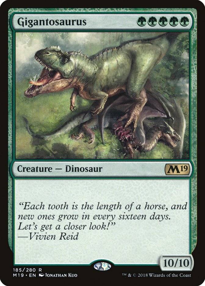 Gigantosaurus - Core Set 2019-(185)