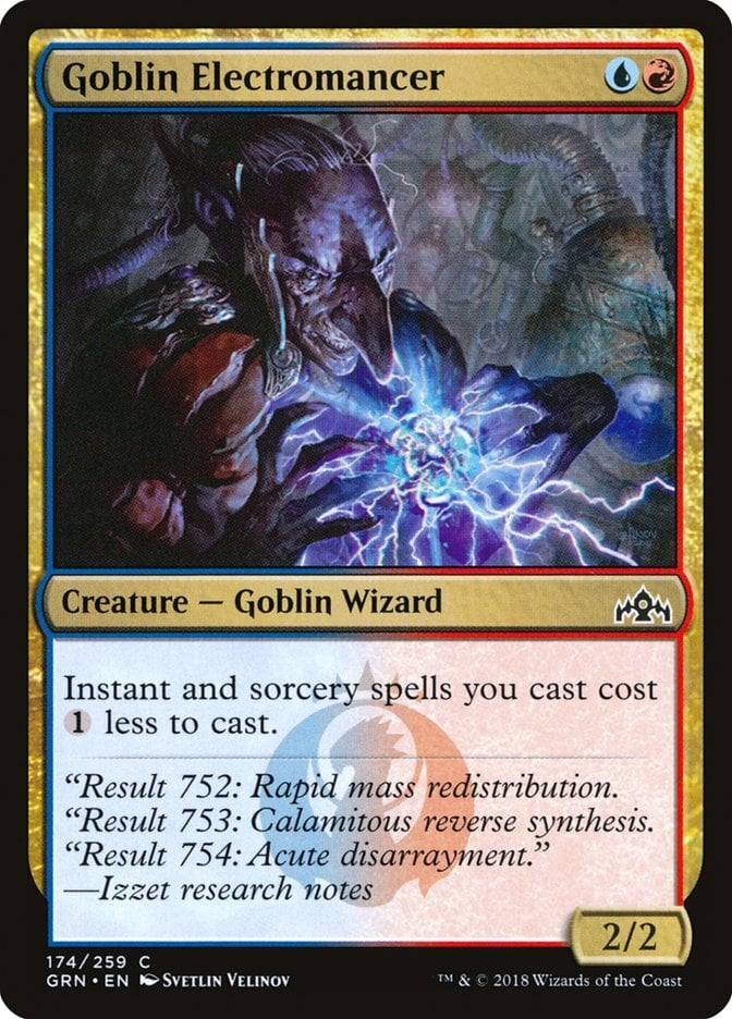Goblin Electromancer - Guilds of Ravnica-(174)