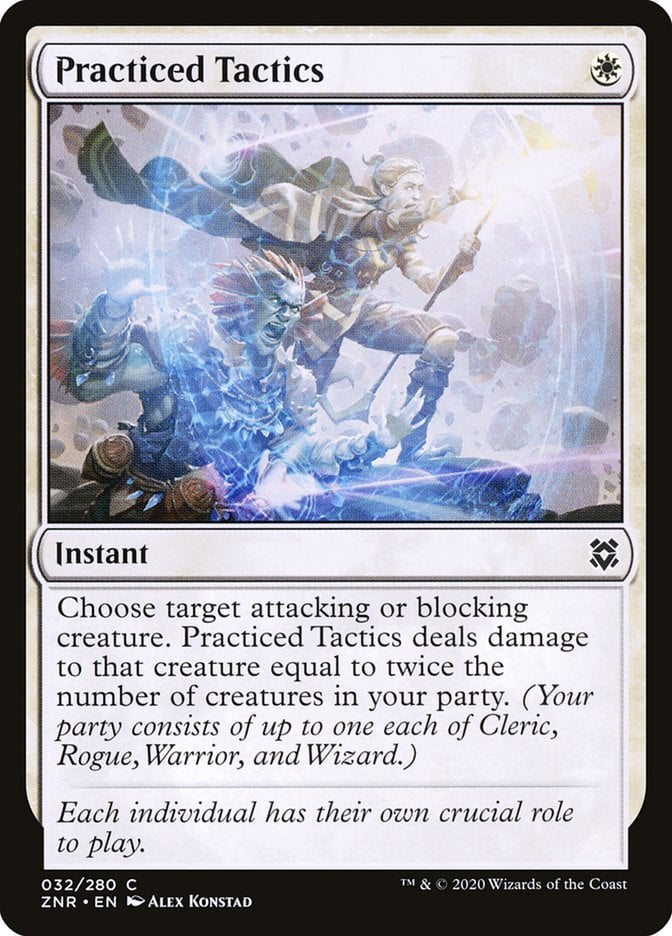 Practiced Tactics - Zendikar Rising-(032)