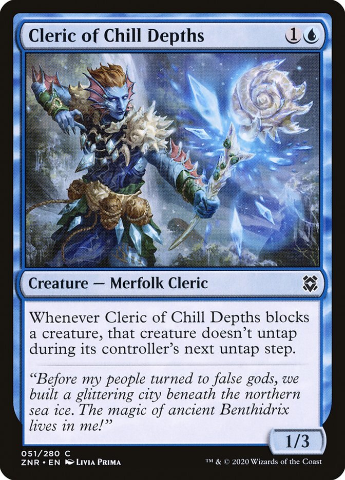 Cleric of Chill Depths - Zendikar Rising-(051)