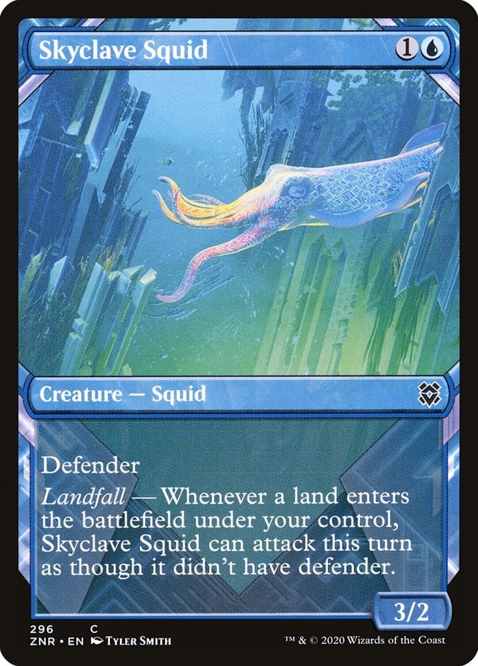 Skyclave Squid - Zendikar Rising-(296)