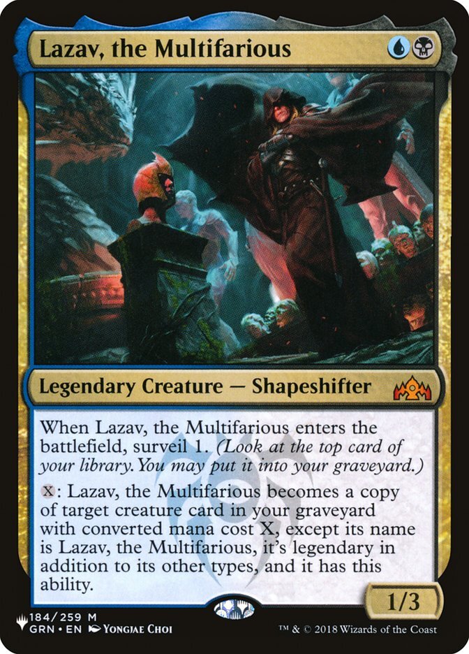 Lazav, the Multifarious - The List-(184)