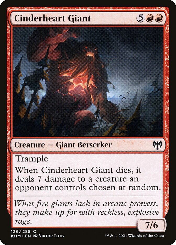 Cinderheart Giant - Kaldheim-(126)