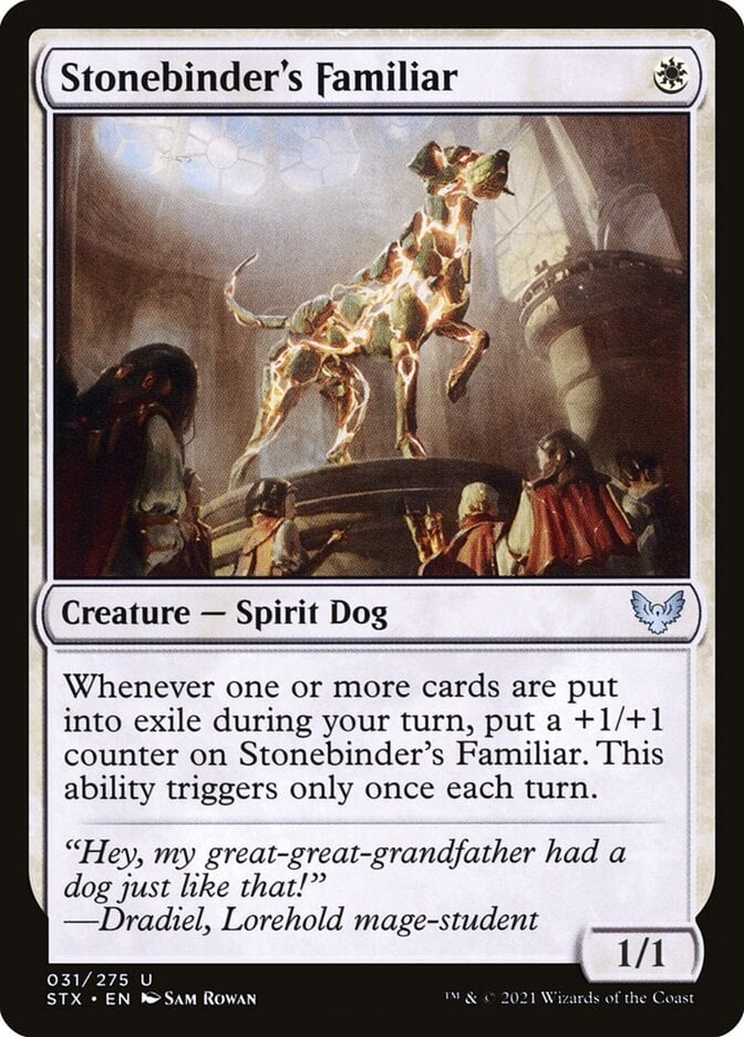 Stonebinder's Familiar - Strixhaven: School of Mages-(031)
